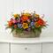 12" Mixed Flowers Arrangement in Decorative Vase